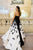 Janique W1376 - Strapless A-line Overlay Gown Ball Gowns 8 / Chartreuse/Ivory