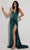 Jasz Couture 7413 - Sweetheart Glass Ornate Prom Dress Prom Dresses 000 / Teal