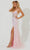 Jasz Couture 7543 - Sleeveless Strappy Back Evening Dress Special Occasion Dress 000 / Pink