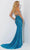 Jasz Couture 7569 - V-neck Sequin Embellished Prom Dress Special Occasion Dress