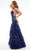 Jasz Couture 7605 - Mirror Embellished Mermaid Dress with Ruffles Special Occasion Dress