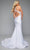 Jasz Couture 7609 - Rhinestone Embellished Mermaid Gown Special Occasion Dress