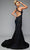 Jasz Couture 7609 - Rhinestone Embellished Mermaid Gown Special Occasion Dress