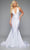 Jasz Couture 7609 - Rhinestone Embellished Mermaid Gown Special Occasion Dress