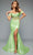 Jasz Couture 7628 - Off-Shoulder Sheer Corset Mermaid Gown Special Occasion Dress