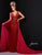 Johnathan Kayne 2308 - Plunging V-Neck Velvet Evening Dress Evening Dresses 00 / Magenta