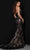 Johnathan Kayne 2545 - Sequin Adorned Strapless Evening Gown Evening Dresses 16 / Black-Multi