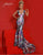 Johnathan Kayne 2687 - Sleeveless V-Shaped Back Evening Gown Prom Dresses 10 / White-Multi