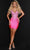 Johnathan Kayne 2767 - Beaded Cutout Cocktail Dress Special Occasion Dress 00 / Hot Pink