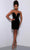 Johnathan Kayne 2780 - Feather Off-Shoulder Cocktail Dress Cocktail Dresses