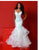 Johnathan Kayne 2835 - V-Neck Ruffle Mermaid Prom Dress Prom Dresses 00 / White