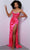 Johnathan Kayne 2842 - Draped Corset Evening Dress Evening Dresses 00 / Barbie Pink