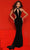 Johnathan Kayne 2865 - High Halter Beaded Evening Dress Prom Dresses 00 / Black