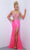 Johnathan Kayne 2876 - Lace-Up Back Rhinestone Embellished Prom Gown Prom Dresses 00 / Pink