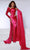 Johnathan Kayne 2899 - One-Shoulder Silk Prom Gown Evening Dresses 00 / Magenta