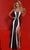 Johnathan Kayne 2916 - Two Tone Sequin Strapless Prom Gown Evening Dresses 00 / Black-White