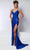 Johnathan Kayne 2926 - Beaded Sheath Evening Gown Evening Dresses 00 / Royal