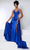 Johnathan Kayne 2934 - Beaded Overskirt Evening Gown Evening Dresses 00 / Royal