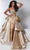 Johnathan Kayne 2935 - Sweetheart Evening Dress with Overskirt Evening Dresses 00 / Gold