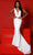 Johnathan Kayne 2937 - Sequin Embroidered V-Neck Evening Dress Evening Dresses 00 / Soft White