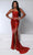 Johnathan Kayne 2939 - Beaded Scoop Evening Gown Prom Dresses 00 / Red