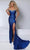 Johnathan Kayne 2942 - Sequin Off Shoulder Evening Gown Evening Dresses 00 / Royal