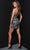 Johnathan Kayne 2989 - Sequin Appliqued V-Neck Cocktail Dress Homecoming Dresses