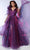 Johnathan Kayne 3014 - V-Neck Ruched Detailed Prom Gown Special Occasion Dress