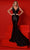 Johnathan Kayne 3039 - Mermaid Skirt Deep V-Neck Prom Gown Special Occasion Dress