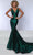 Johnathan Kayne 3039 - Mermaid Skirt Deep V-Neck Prom Gown Special Occasion Dress