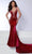 Johnathan Kayne 3071 - Strappy Back Velvet Trumpet Prom Gown Special Occasion Dress