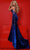 Johnathan Kayne 3071 - Strappy Back Velvet Trumpet Prom Gown Special Occasion Dress