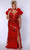 Johnathan Kayne for Sydney's Closet JK2517 - High Neck Beaded Gown with Crystal Details Special Occasion Dress