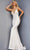 Jovani 05960SC - Glitter Trumpet Prom Dress Prom Dresses 00 / Off White/Gold