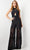 Jovani 06612 - Lace High Neck Jumpsuit Formal Pantsuits