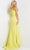 Jovani 07301SC - Halter Mermaid Evening Gown Prom Dresses