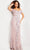 Jovani 07458 - Off-Shoulder Sequin Embellished Dress Evening Dresses