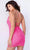 Jovani 09938SC - Embellished Cowl Neck Cocktail Dress Cocktail Dresses