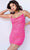 Jovani 09938SC - Embellished Cowl Neck Cocktail Dress Cocktail Dresses