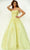 Jovani 1831 - Applique Prom Dress Bridesmaid Dresses 16 / Neon Green