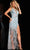 Jovani 22702 - Sequin Mesh Asymmetric Gown Evening Dresses