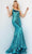 Jovani 23076 - Asymmetric Sequin Mermaid Prom Dress Prom Dresses