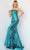 Jovani 23076 - Asymmetric Sequin Mermaid Prom Dress Prom Dresses