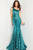 Jovani 23076 - Asymmetric Sequin Mermaid Prom Dress Prom Dresses