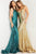 Jovani 23076 - Asymmetric Sequin Mermaid Prom Dress Prom Dresses