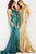 Jovani 23076 - Asymmetric Sequin Mermaid Prom Dress Prom Dresses