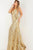 Jovani 23076 - Asymmetric Sequin Mermaid Prom Dress Prom Dresses