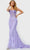 Jovani 23250 - Tie Back Mermaid Prom Dress Prom Dresses 00 / Lilac