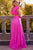 Jovani 23322SC - Sweetheart Ruffled Strap Prom Dress Prom Dresses 4 / Hot-Pink