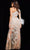 Jovani 23528 - Asymmetrical Neck Embellished Dress Evening Dresses